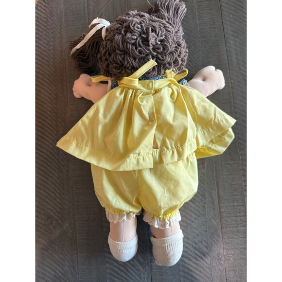 1978 1982 Cabbage Patch Doll Appalachian Artworks Brown Hair Blue Eyes READ - Picture 8 of 10